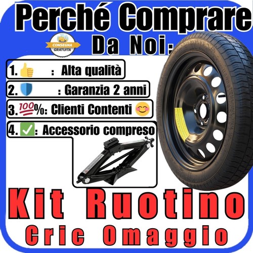 Kit ruotino di scorta - ruotino,