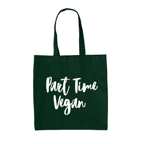 Part time vegano tela borsa - part,