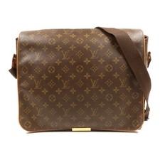 Borsa a tracolla Louis Vuitton LV GHW Abbesses M45257 Monogram Marrone
