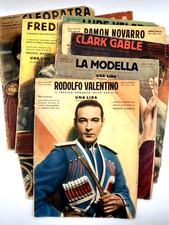CINEMA ILLUSTRAZIONE mensile 11 numeri 1932-37 Rodolfo Valentino Gable  Cleopatr