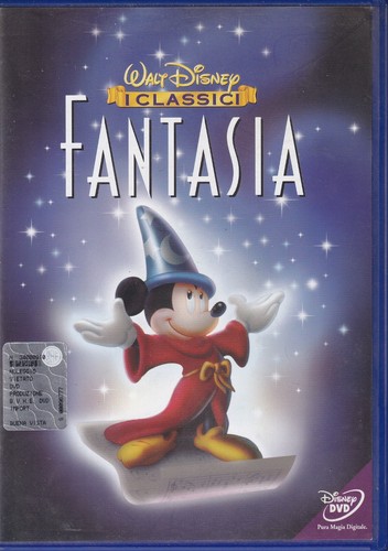 Fantasia dvd libretto walt - fantasia, +