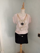 Abito Relish con collana Tg S Nuovo