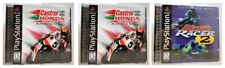 LOTTO 3 GIOCHI CASTROL HONDA (2x) + MOTO RACER 2 - PS1 NTSC USA PLAY STATION 1 2