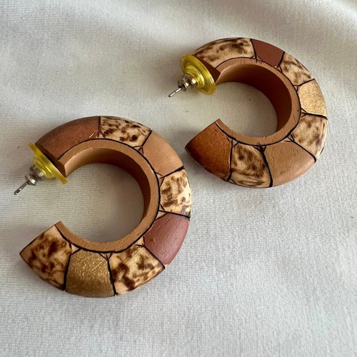 Orecchini cerchio boho bijoux