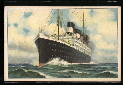 Cartolina nave passeggeri - , re
