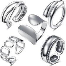 5 Anelli Da Donna Retrò