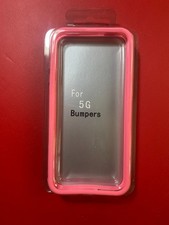 COVER custodia case x iPHONE 5 5s ROSA PINK in GOMMA BUMPERS