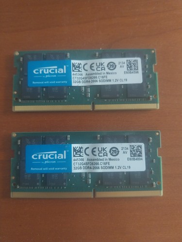 Crucial 64gb ddr4 - 64gb,