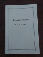 POESIE IN VISTA di Lamberto