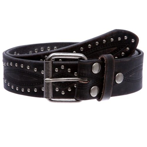 Cintura jeans casual - , borchiata