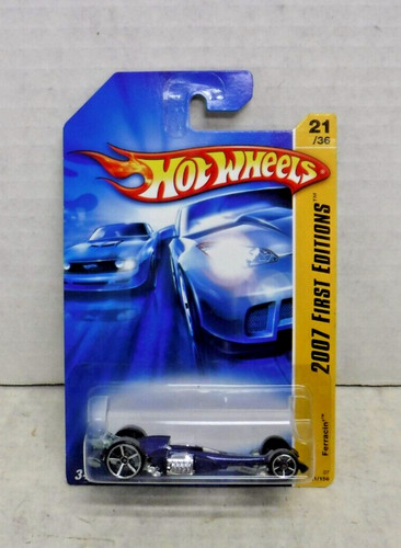 Blue ferracin hot wheels 2007 - blue,