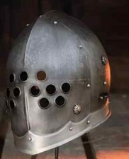 Elmo Medievale Autentico Norreno Da Guerriero Marauder Pronto Per La Battaglia