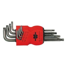 Chiavi ad Angolo Torx con Foro Brugole Set 8pz - WÜRTH 0715313396