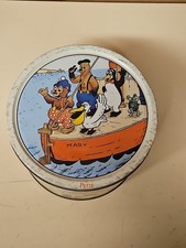 Rare Boîte Tôle Publicitaire