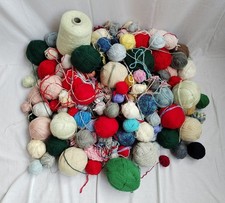 ✅ Grande Scorta/Lotto di Gomitoli Misti! Ideale per Creatività e Patchwork ?