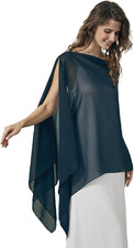 Scialle Elegante Donna Poncho