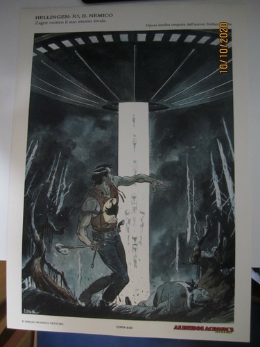 Zagor litografie hellingen - zagor, 3