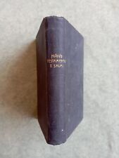 Il Nuovo Testamento e il libro dei salmi 1924 Roma