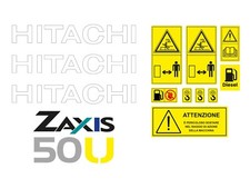 KIT ADESIVI ESCAVATORE HITACHI