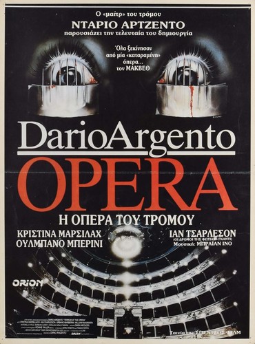 Opera dario argento poster - opera,