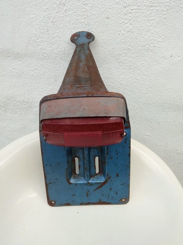 Faro trasero porta - trasero, matricula