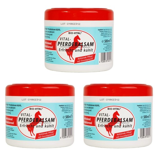 Bio vital pferde balsam gel - bio-vital, 3x
