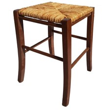 Sgabello quadro legno colore