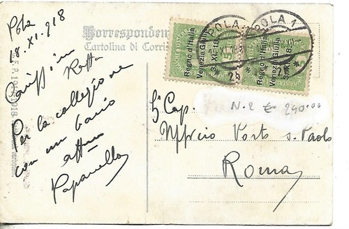 1918 venezia giulia - 5h, coppia