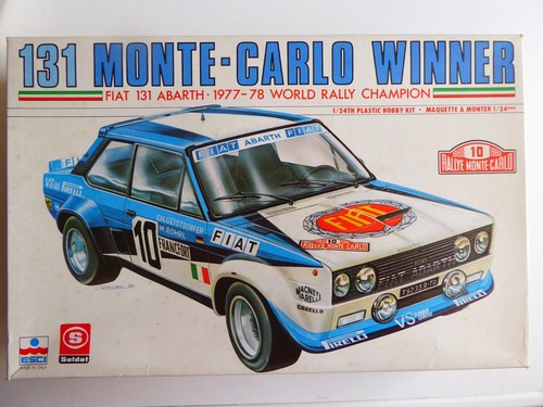 Esci fiat 131 abarth - 1/24,