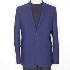Giacca Blazer COS Blu In Lana