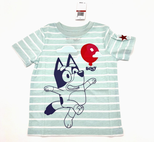 Shirt bluey bambino righe - bluey,