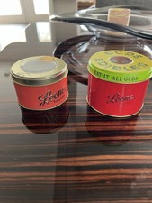 2 Scatole Latta Lattine Leone