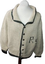 Cardigan uomo fatto a mano