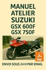 Manuel Atelier SUZUKI GSX 600F