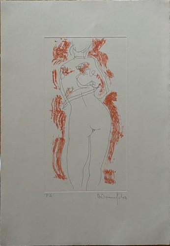 Alain bonnefoit incisione - alain,