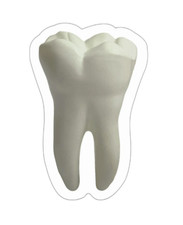Adesivo decalcomania denti
