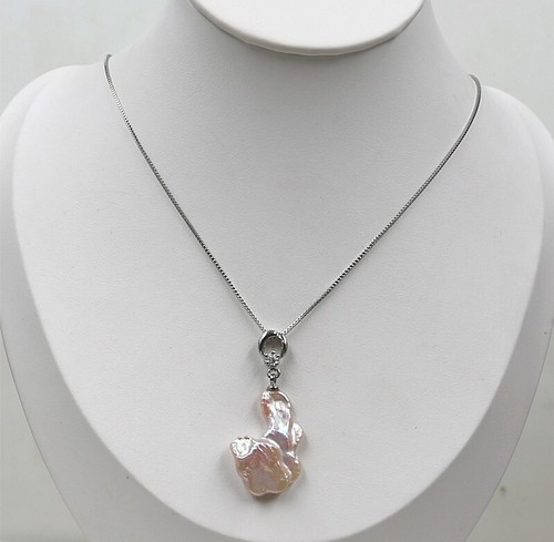 Collana con ciondolo perle - , 18