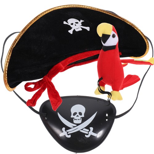 Peluche pirata pappagallo - pirata,