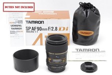 [Quasi inutilizzato] Obiettivo TAMRON SP AF 90mm F/2.8 Di MACRO 272E Nikon attacco F GIAPPONE