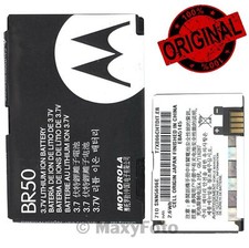 MOTOROLA BATTERIA ORIGINALE RICAMBIO LITIO BR50 BR-50 PER V3 V3I V3XX PEBL U6