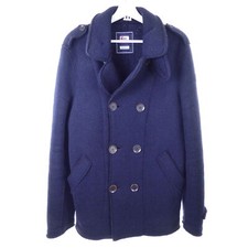 Giacca Roy Roger's giacca caban lana blu navy taglia 54 