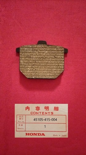 Honda pastiglia freno - pastiglia,