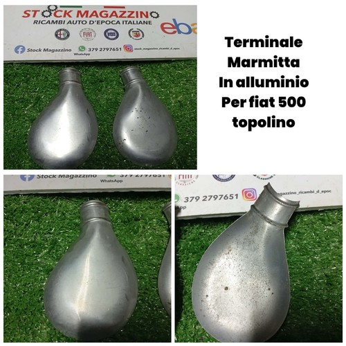 Terminale marmitta alluminio - terminale,