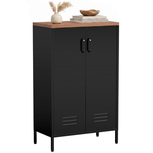 Homcom credenza metallo con - homcom, in