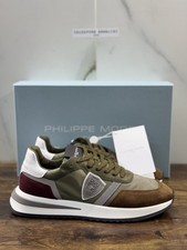 Philippe Model  Tropez  Sneaker Pelle Verdone Marrone     Casual Uomo 44