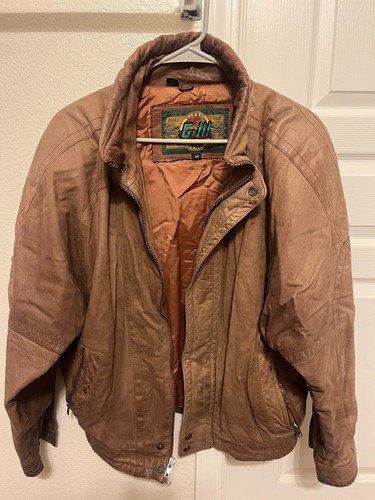 Bomber vintage pelle - bomber,