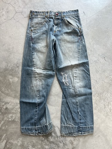 Fibbia jeans intrecciata