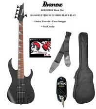 Ibanez rgb305 bkf black - black, flat