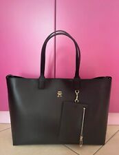 Borsa shopper nera Tommy Hilfiger Iconic Tote