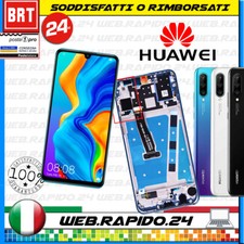 DISPLAY LCD+TOUCH SCREEN+FRAME PER HUAWEI P30 LITE MAR-LX1M MAR-LX1A LX2J 48MP